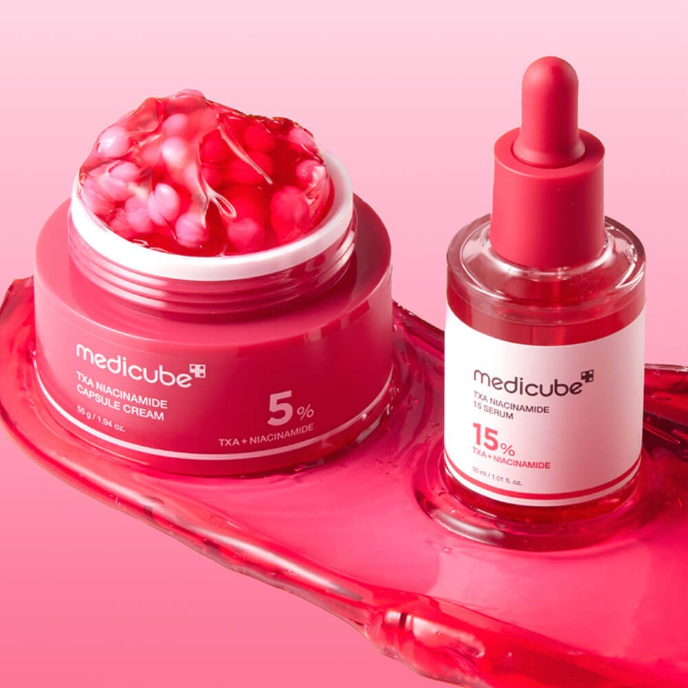Medicube TXA Niacinamide Capsule Cream & Medicube TXA Niacinamide Serum