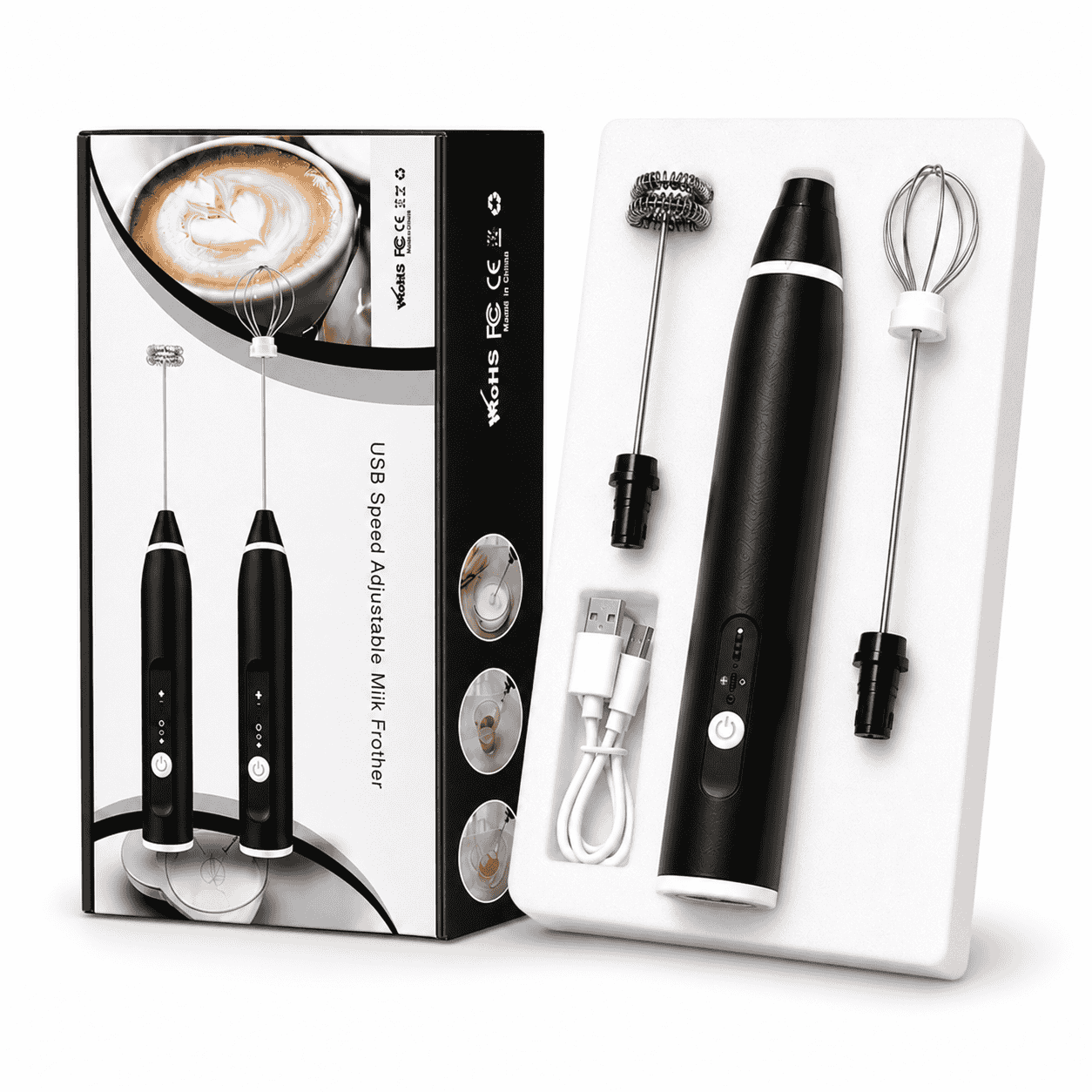 Rechargeable Coffee Foamer