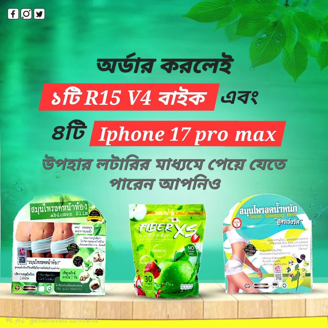 Fiber Xs, Super Slimming herb & Abdomen Slim