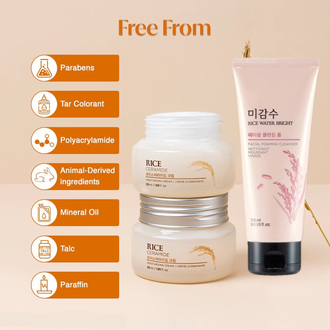 Rice Facewash & Moisturizer