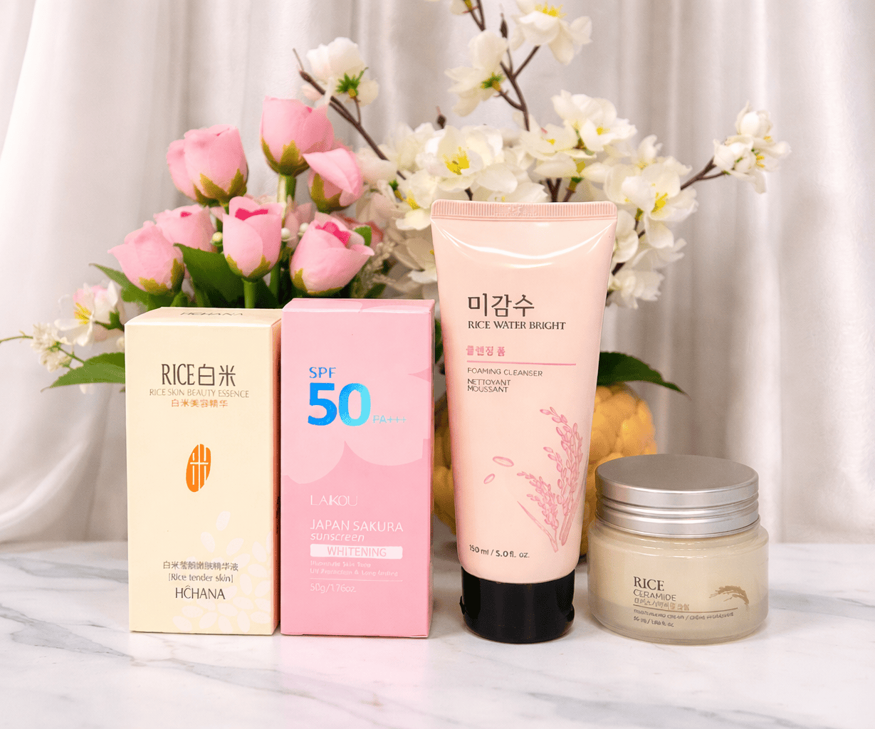 Korean Rise Whitening Combo